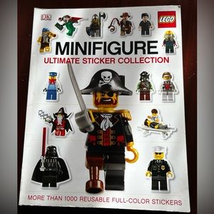 LEGO Minifigure Ultimate Sticker Collection plus LEGO Ninjago Graphic Novel